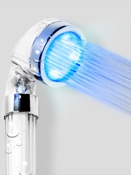 [비타그램] 자가발전 LED 스마트 샤워기 (필터 1개포함) (VGC-0809) : 옵션선택