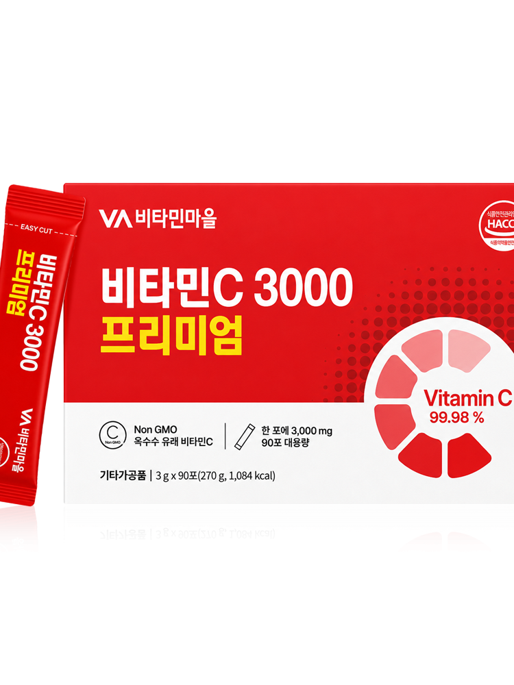 [비타민마을] 비타민C 3000 프리미엄 3gX90포