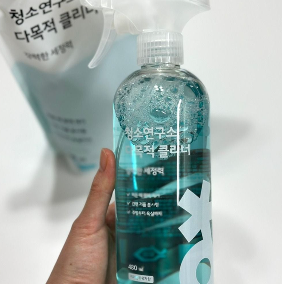 청소연구소 다목적 클리너 480ml