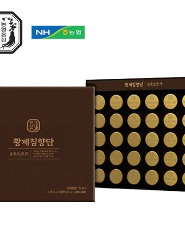 [농협 한삼인] 황제침향단 3.75g x 30환 + 쇼핑백