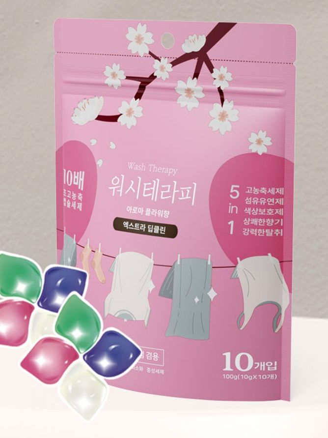 워시테라피 캡슐세제 10개입