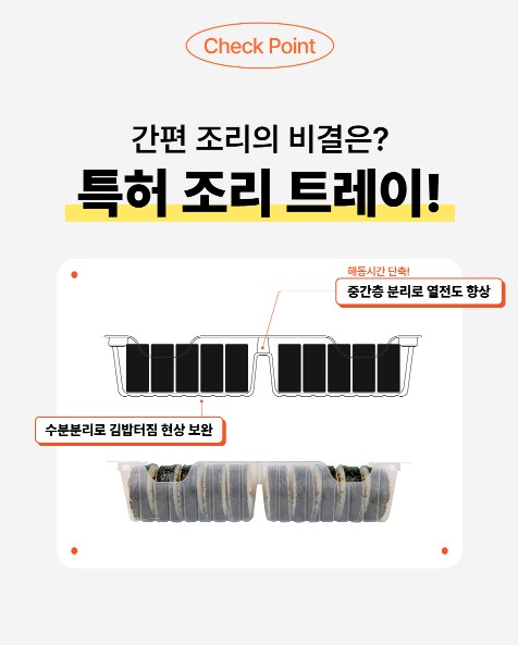 상품코드: BMS006 전복계란말이두부저당김밥