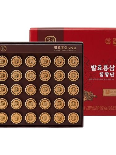 [농협홍삼 한삼인] 발효홍삼 침향단 3.75g X 30환