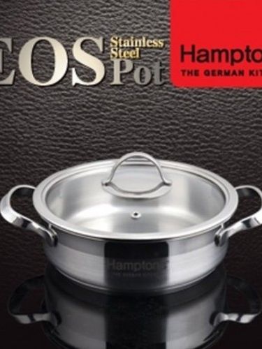 [햄튼] EOS 인덕션 3중 바닥 냄비 20CM(전골) (HEOS-20C)