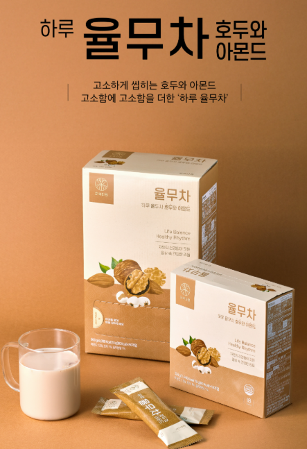 오색다원 건강지킴이 전통차 4종 18개입