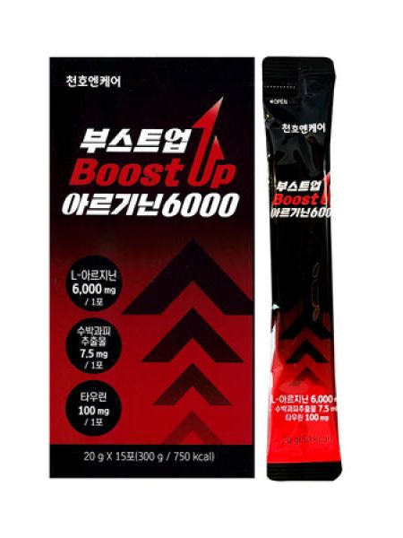[천호엔케어] 부스트업 아르기닌6000 20g X 15포