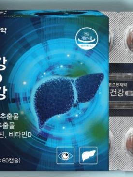 [코오롱제약] 눈건강 플러스 간건강 500mg * 60정