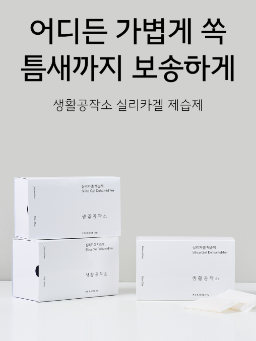 실리카겔 틈새공략 재사용 제습제 20gX20ea