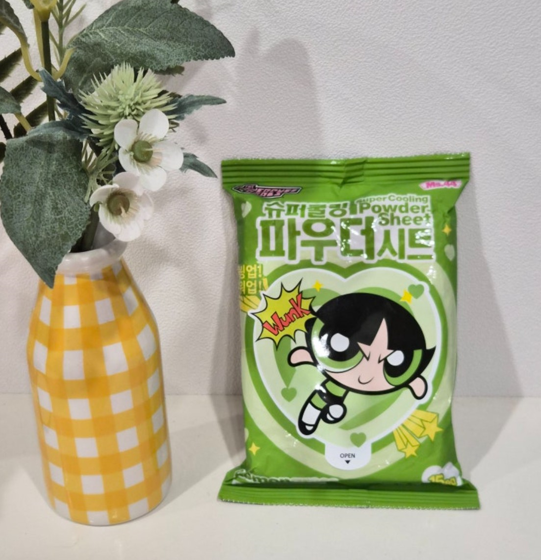 파워퍼프걸 슈퍼 쿨링 파우더시트 15매 87g