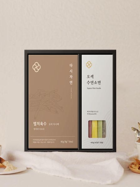 [다시자연] 장인의 오색수연면 실속세트 10호 + 쇼핑백 (신세계백화점 판매 상품)