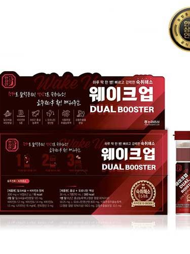 [농협홍삼 한삼인] 웨이크업 듀얼 부스터 (30ml + 300mg x 2정) x 7병
