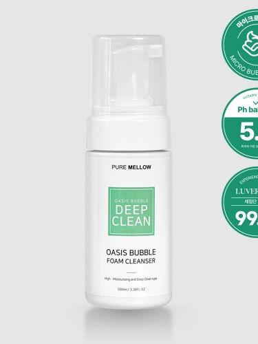 [퓨어멜로우] 오아시스 버블 딥 폼 클렌저 100ml