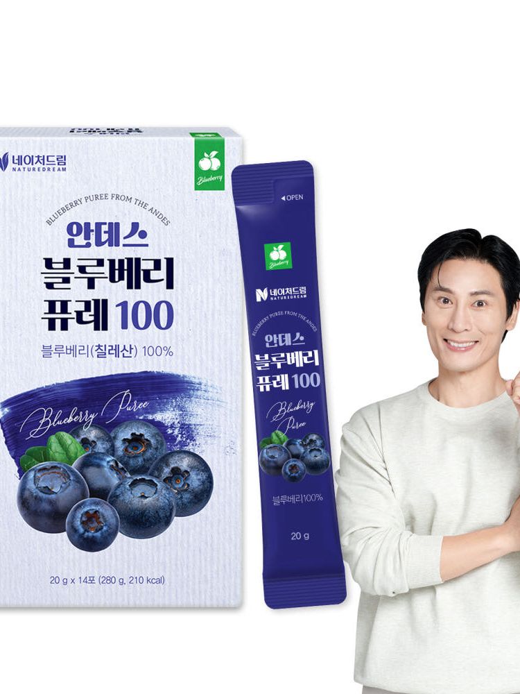 안데스 블루베리 퓨레100 (20g*14포) 1박스