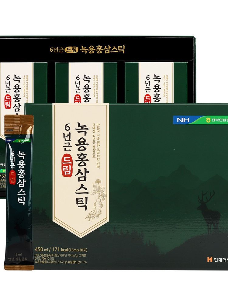 [지리산마천농협] 드림 녹용 홍삼스틱 (15mlx30포)
