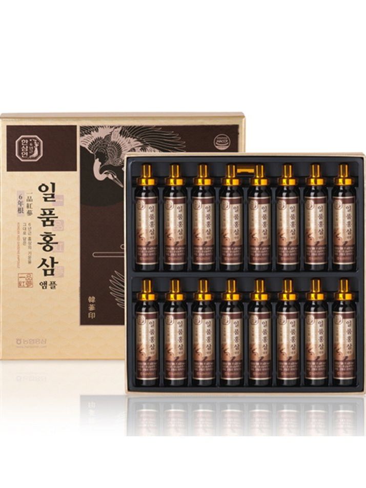 [농협홍삼 한삼인] 일품홍삼 앰플 20ml × 16병 + 쇼핑백