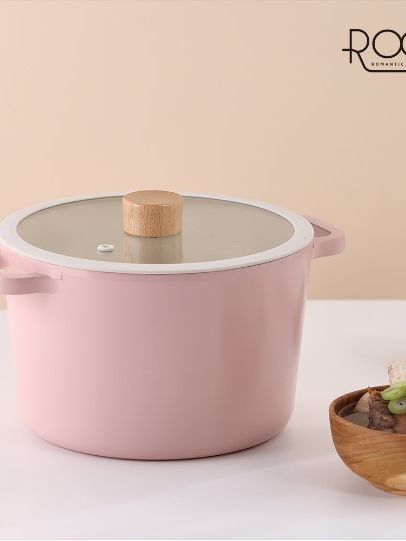 [로기] colo IH파스타 곰솥 22cm (색상 : 로샤)