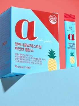 [해브먼트] 알파CD 분말 식약청인증 HACCP 알파시디 알파씨디 30포, 1개, 90g
