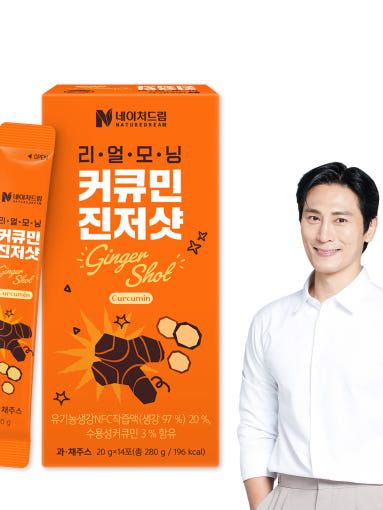 [네이처드림] 리얼모닝 커큐민 진저샷 20gx14포