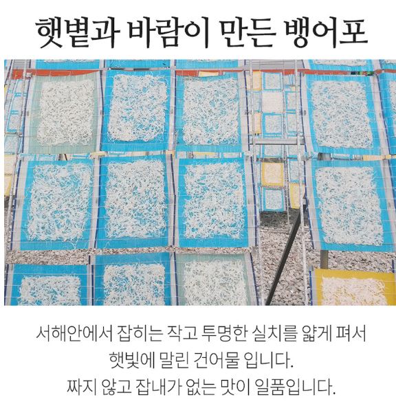뱅어포 5장