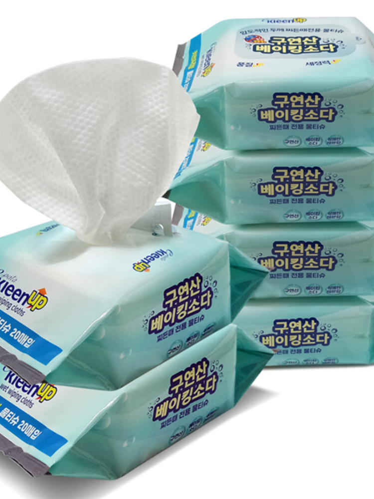 [에파타] 키친앤리빙 찌든때 전용 청소물티슈
