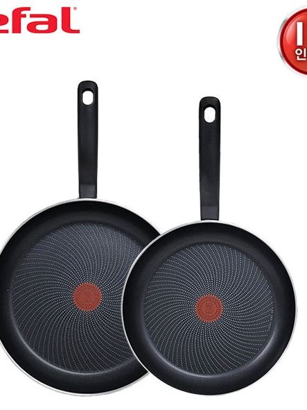 [테팔] 퍼펙트 쿠킹 다크 인덕션 프라이팬 28cm+32cm