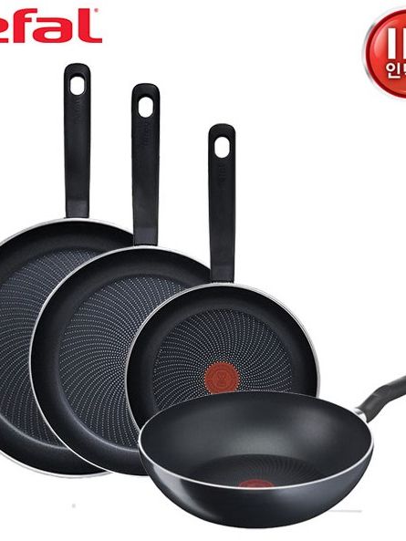 [테팔] 퍼펙트 쿠킹 다크 인덕션 프라이팬 24cm+28cm+32cm+멀티팬 28cm