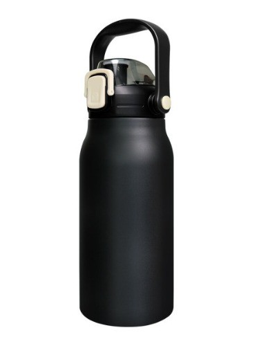 [쿠팸]-C9 탑 핸들 와이드 텀블러 1300ml 제트블랙