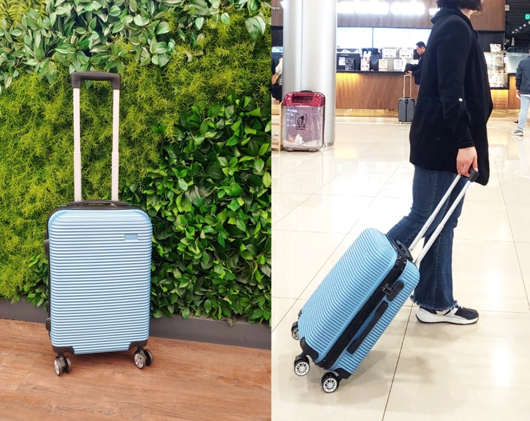 상품코드 : K0233 [독일 바이마르] 캐리어 세트 (기내용 2종세트) 블루