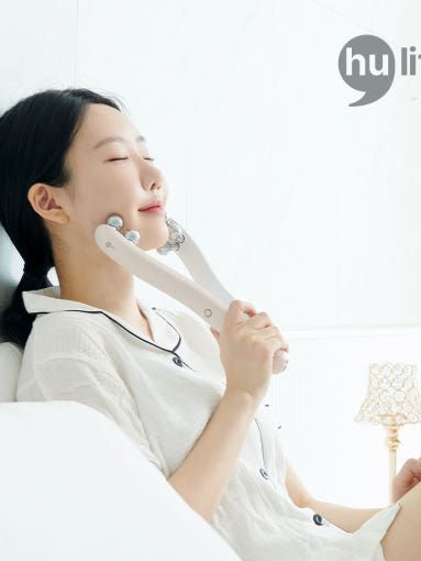[휴라이프] EMS V라인 페이스롤러 (HU-J5037)