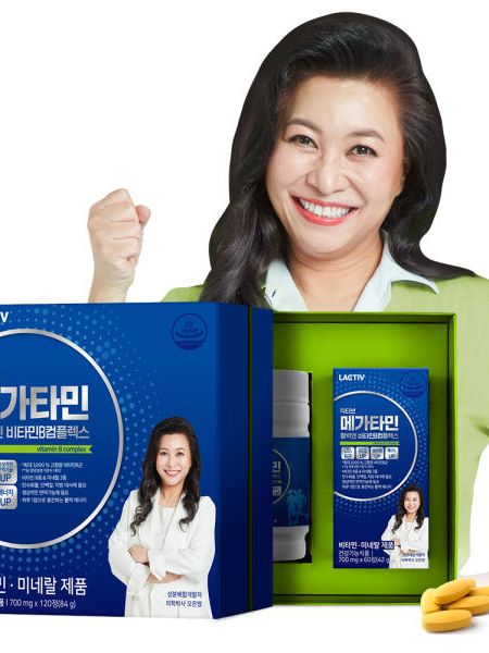 [락티브]  메가타민 활력엔 비타민B 컴플렉스700mg x 120정(4개월분)
