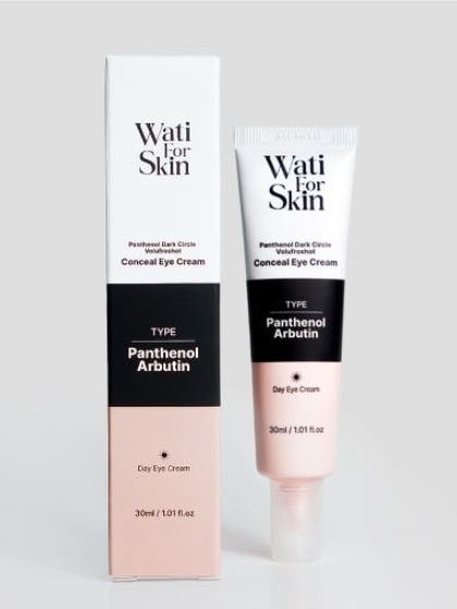 [와티포스킨] 톤업케어 판테놀 보르프로샷 컨실 아이크림 30ml