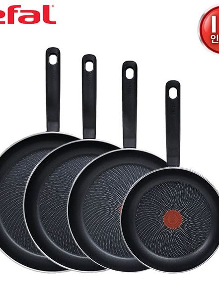 [테팔] 퍼펙트 쿠킹 다크 인덕션 프라이팬 24cm+28cm+30cm+32cm