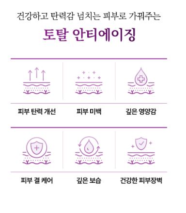 [코리아나] 한방미인 화영지 6종세트