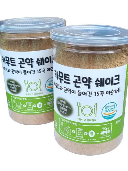 [카무트] 곤약 쉐이크 1통 500g (2026년 02월 25일)