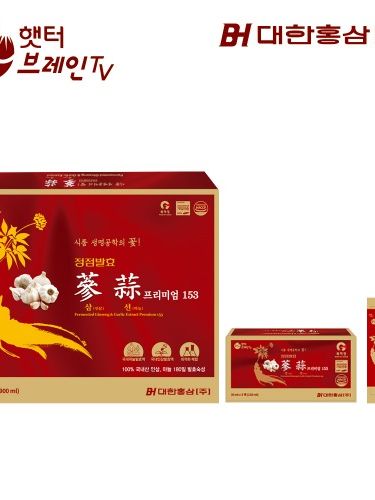 [대한홍삼] 식품 생명공학의 꽃! 정점발효 삼선 프리미엄153 (마늘+인삼 발효) 30ml x 30포 (30일분)