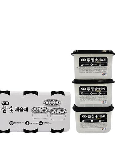 알뜰 참숯 제습제(530mlX3P)