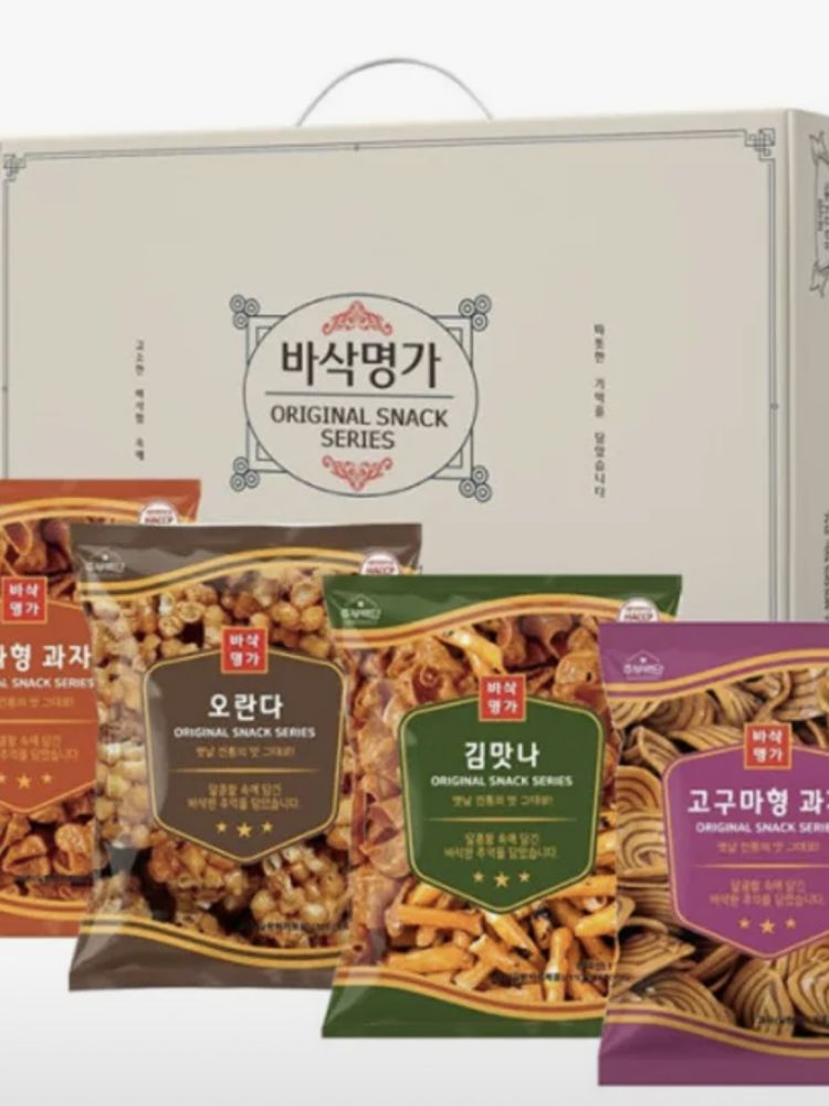 바삭명가 우리간식 4종 세트