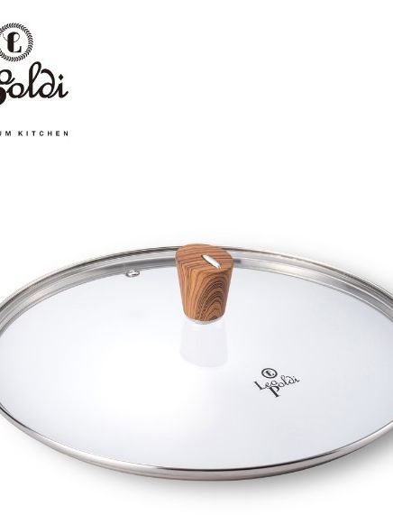 [레오폴디] IH 인덕션팬 전용 유리뚜껑 28cm (VMK-MK21F003)