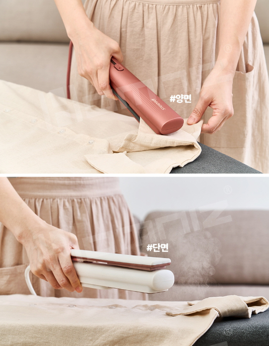 상품코드 : H3934 보랄 스팀핏 2IN1 핸디스팀다리미