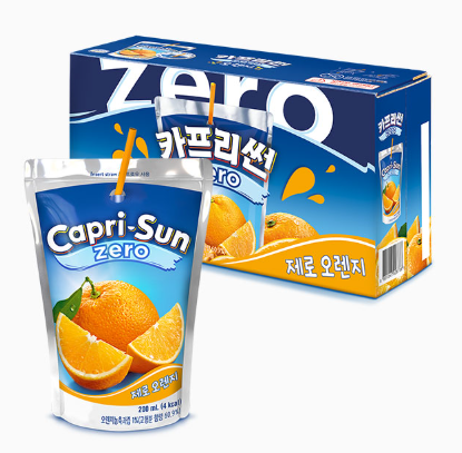 상품코드 : K646 카프리썬 제로 오렌지 200ml