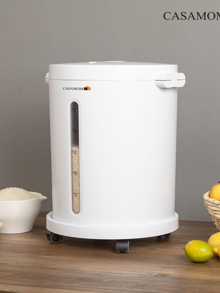 [까사맘] 무선 진공 쌀통 24L 20KG (CAA-606)