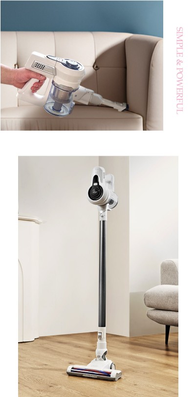 상품코드 : K567 레츠퀸 초경량 프리미엄 무선청소기 V500