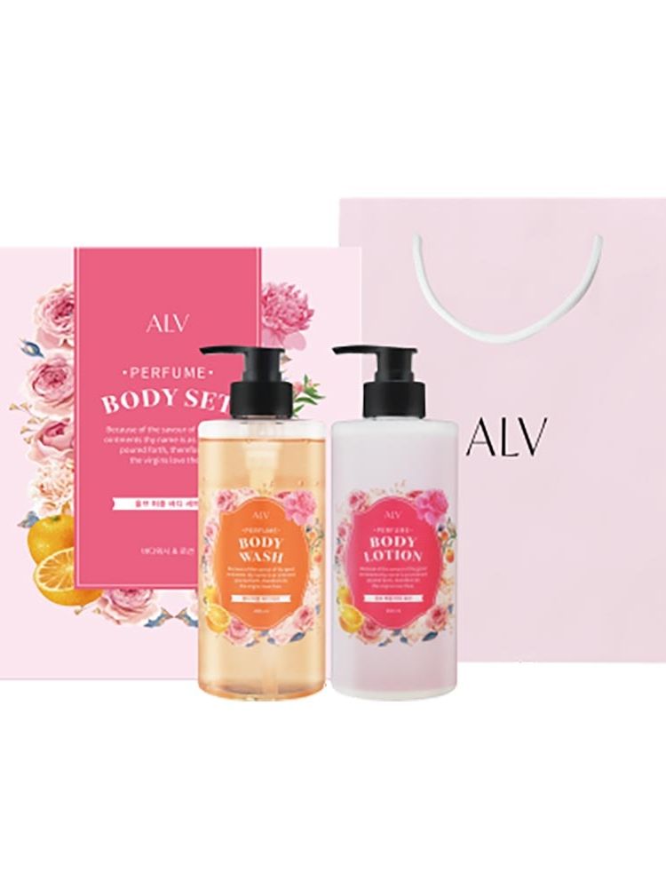 [올브] 퍼퓸 바디워시 + 퍼퓸 바디로션 400ml 2종세트 [롯데백화점 판매용]