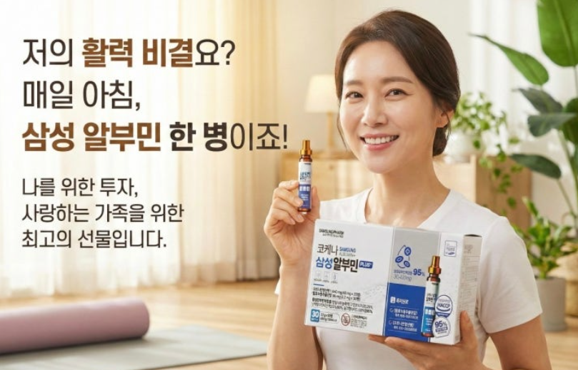 상품코드 : K570 코케나 삼성 마시는 메가알부민 플러스 30병, 32g (카톤발주용)