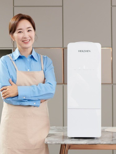 [헤르젠] 24년형 AI CARE 진공 쌀 냉장고 21kg_상/하 2중 밀폐 시스템 (SSR-A21K)