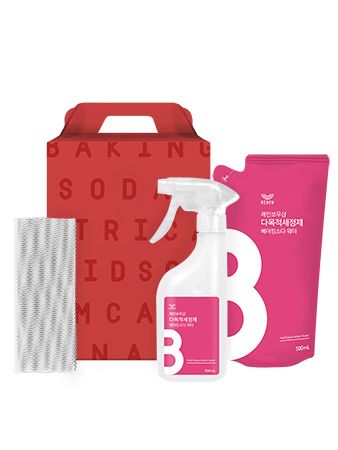 [레인보우샵] 다목적세정제 베이킹소다 워터 선물 세트