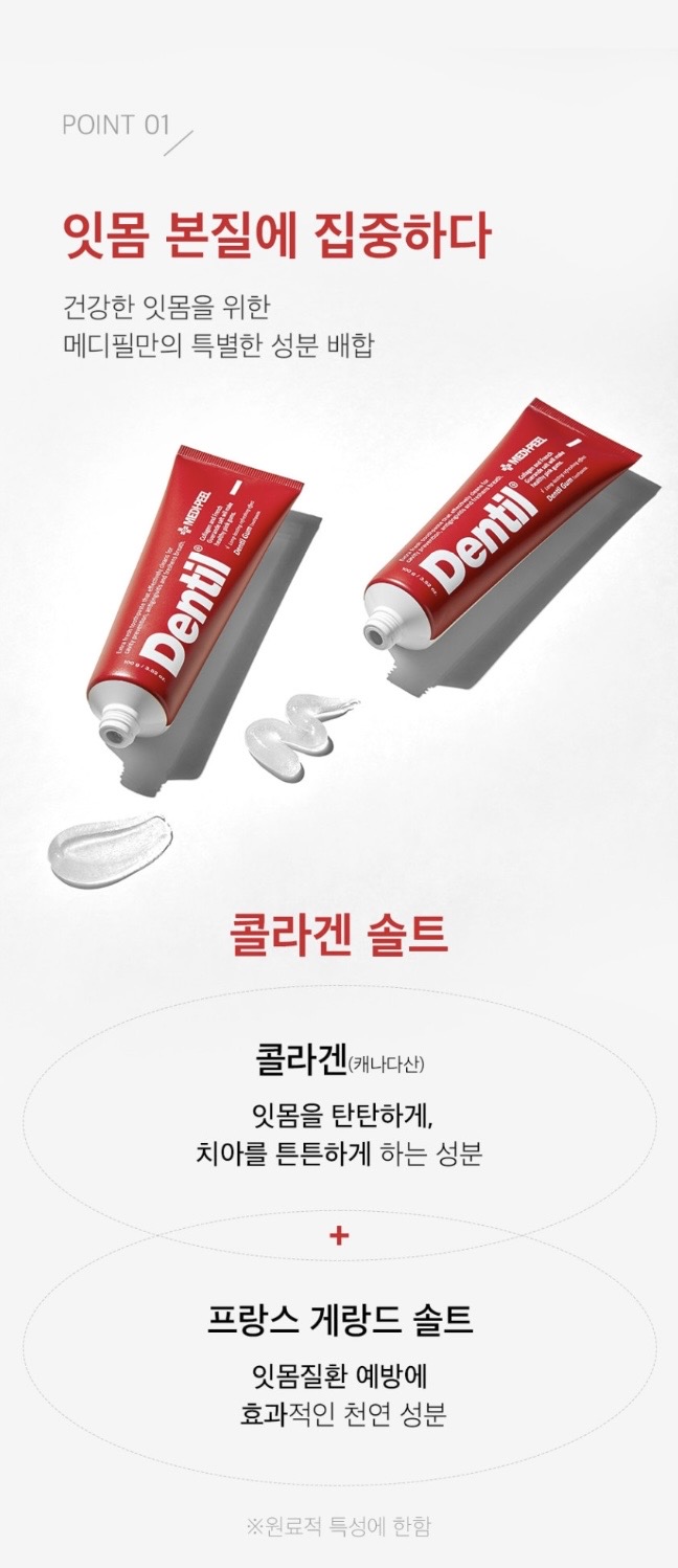 메디필덴틸잇몸치약(100g)
