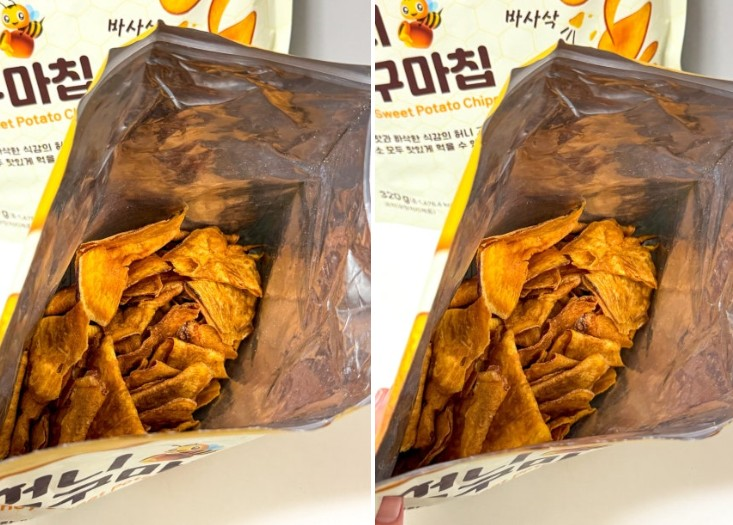 달콤 바삭 허니 고구마칩 대용량 320g
