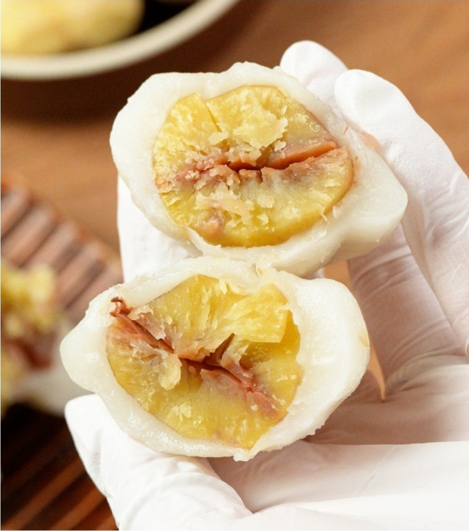 알밤통째로 말랑든든 공주알밤송편 1봉 600g