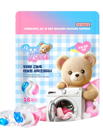 [아케이] 캡슐형세탁조클리너 11g x 18개입 (낱개발주용)